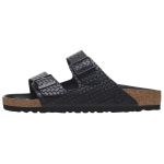 Birkenstock Arizona Neetlogoga EVA Kulumiskindlad Pl&auml;tud Unisex Must Tavaline L&otilde;tv L&otilde;ige 1029133 43 must