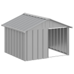 Koerakuut Hall 116,5 x 103 x 81,5 cm Tsingitud Teras