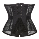 Naiste gooti retro pitsist sidemega &otilde;huke v&ouml;&ouml;treener korsett bustier v&ouml;&ouml;cincher S must