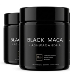 Kvaliteetsed Musta Maca ja Ashwagandha Kapslid &ndash; Looduslik Energia, Eluj&otilde;ud ja Stressi Leevendav Toidulisand (60 t&uuml;kki) 2pack