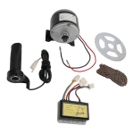 12V 250W Elektrijalgratta Mootori Komplekt 2750 RPM Kiire K&auml;igumootor Kontrolleriga Mootorrattale