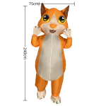 T&auml;ispuhutav Halloweeni Cosplay Kost&uuml;&uuml;m Kassidele ja Koertele Adult 150-190CM
