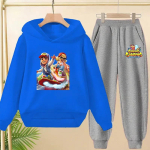 Kuum m&auml;ng Subway Surfers Kevad S&uuml;gis Mood Pullover Treening&uuml;likond 3-12 Aastat Poisid ja T&uuml;drukud T&auml;hetr&uuml;kk 2 tk Kapuutsiga Jakk+P&uuml;ksid 160 gray
