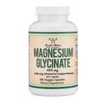 Doublewood Magneesiumgl&uuml;tsinaat 400mg Taimsed Kapslid 180 Tabletti 1 tk