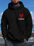 Vabaajakudumik TREK logotr&uuml;kiga - Hubane fliisvoodriga M black