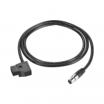D-Tap Male to (Tinny) MINI XLR 4 kontaktiga kaabel Sirge juhe 100 cm kaabel must