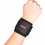 Reguleeritav elastne veniv randme tugi Tennis Tennis Sport hingav randmepael Fitness randme must