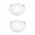 2 tk autode autos&otilde;idukite alumiiniumsulamist velgede dekoratiivne ketaspiduri katteleht