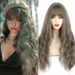 XINRANi pikad lainelised parukad mustanahalistele naistele Aafrika-Ameerika s&uuml;nteetilisest juustest parukad tukkidega kuumakindel parukas