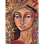 Teemanttikandid T&uuml;druku portree Teemantmaal T&auml;ispuurimispildid kividest Teemantmosaiik 20X30CM