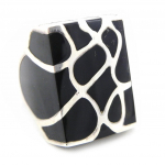 Bague Argent 'Graziella' Noir 54 must