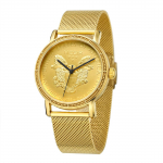 MEGIR Fashion Staninless Steel Quartz Men Kell Meeste Tippbr&auml;ndi Luksuslik kullav&auml;rvi randmekell