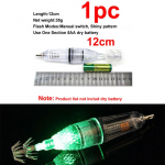 1tk 12cm 17cm 5AA patarei LED kalmaari peibutis lamp merep&uuml;&uuml;gi kalmaari kaheksajalg seep vihmavarju konks s&uuml;gav kukkumine ligit&otilde;mbav kalatuli 12cm roheline