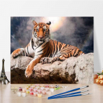 DIY maalimine numbrite j&auml;rgi Digitaalne &otilde;limaal Kodukaunistamine Hobid Kujutav kunst Numbrid &Otilde;limaal Numbrid Maalimine &Otilde;limaal 40x50cm no frame