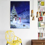 T&auml;isruudukujuline &uuml;mmargune teemantmaaling 5D DIY teemanttikandid k&auml;sitsi valmistatud kingitus kodukaunistus Full Round 20X30CM