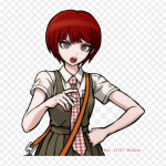 Mahiru Koizumi Danganronpa 2 H&uuml;vasti Despair Prindi kleebis riietele Tee ise termokleebised T-s&auml;rkidele.