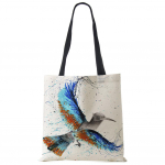 Butterfly Animal Cat Print Tote &otilde;lakott naistele Ostlemiseks Korduvkasutatavad kotid Toidukaupade jaoks Kokkupandavad reisikooli rannakotid