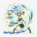 Sinon Ggo Render Sinon Kirito Triigitavad Paigad Riietele Applique Kleepsud Riietel Kuumustundlik Kohandatud Paik