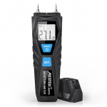 MESTEK WM700 puiduniiskuse tester k&auml;eshoitav temperatuuriniiskuse m&otilde;&otilde;tja mini LCD digitaalne saematerjali niiskus must