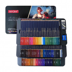 NYONI professionaalne akvarellpliiatsite komplekt 12/24/36/48/72/100 v&auml;rvilised pliiatsid vees lahustuv v&auml;rv 100 Colors