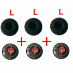 3 TK asendusk&otilde;rvaotsa k&otilde;rvaklapp Plantronics Voyager 5200 5220 5210 peadele 3pcs L