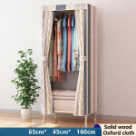 105/65 cm pikkune t&auml;ispuidust riidekapp klassikalises stiilis magamistoa hoiukapp. 65cm