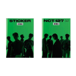 [STICKY VER] NCT 127 Album Vol 3 STICKER (A Ver., B Ver.) Random Ver roheline