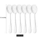 Salati serveerimislusikakomplekt Roostevabast terasest supilusikas Kurn-lusikas &otilde;htus&ouml;&ouml;giks Kodused avalikud s&ouml;&ouml;gin&otilde;ud K&ouml;&ouml;gin&otilde;ud h&otilde;be