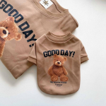 Lemmikloomade kevad- ja s&uuml;giskampsun Teddy kutsika koerte riided Bichon Cat Pomeranian Yorkshire &scaron;nautser V&auml;ikese kutsika lemmiklooma riided M