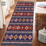 Retro P&auml;rsia prindiga vaip magamistoale etnilises stiilis k&ouml;&ouml;gimatt libisemiskindel Boho vaip Runenr esiku matt elutoa vaip Maroko 60x90cm