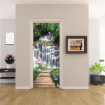 PVC kodusisustus Sissep&auml;&auml;suukse kleebis Vann Du&scaron;iruum Magamistuba Isekleepuv fototapeet Renoveerimisplakat Veekindel 40x120cm(1 piece)