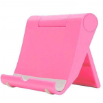 Kaasaskantav mobiiltelefoni hoidik Nutitelefoni tugi tahvelarvuti alus iPhone'i jaoks reguleeritava laua mobiiltelefoni hoidja Ipadi alus roosa