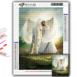 5D Teemantmaali Loom Pegasus Teemanttikandid Rhinestone Kodukaunistus Full Round 20X30CM