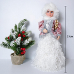 J&otilde;ulunukk J&otilde;uluvana Lumet&uuml;druk Kommi&auml;mber Hoiukott Nukk J&otilde;ulukaunistused Figuurid Kingitused Festivali Kaunistused 35CM