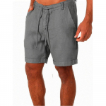 Uued meeste puuvillased linased l&uuml;hikesed p&uuml;ksid meeste suvised hingavad &uuml;hev&auml;rvilised linasest p&uuml;ksid Fitness t&auml;navar&otilde;ivad S-3XL XL