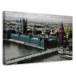 L&otilde;uenditr&uuml;kk London City Colorful 60x40 mitmev&auml;rviline