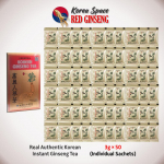 [Korea Ginseng Buleebang Co.] T&otilde;eline ehtne Korea lahustuv žen&scaron;enni tee (&Uuml;ksikud kotikesed) 50 Individual Sachets