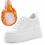 fujin 9cm platvorm kontsa kiilu kingad tossud pumbad valge platvorm &otilde;hk v&otilde;rk &otilde;&otilde;nes pumbad kingad naiste zapatos de mujer 36