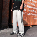 Mne's Summer Y2K Riided Spordidressid Spordip&uuml;ksid Joggerid Mehed T&auml;navar&otilde;ivad Cargo Laia s&auml;&auml;rep&uuml;ksid Dressip&uuml;ksid Techwear P&uuml;ksid Naistele L valge