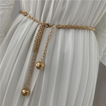 Mood Elegantne Naiste Metallkett Rihm Tutt Pikk Kett Kleit Seelik Naiste V&ouml;&ouml;koht