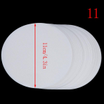 100 tk filterpaber 7 cm 9 cm 11 cm 12,5 cm keskmise kiirusega filterpaber 11CM