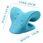 Kaela massaaž Kaela &otilde;la t&otilde;mbej&otilde;u korrigeerimine gravitatsiooni akupressuurmassaaž emakakaela l&uuml;lisamba valu leevendav emakakaela massaaži padi must