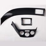Subaru Forester 2008-2012 LHD RHD Car Styling s&uuml;sinikkiust keskkonsooli armatuurlauale AC &otilde;huventiili raami kate Model A LHD