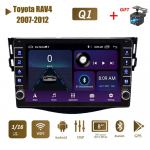 Auto Android-raadio Toyota RAV4 2007-2012 jaoks koos nupunupuga 2din Multimeedia stereo videopleier WIFI GPS 1+16GB 1+16GB