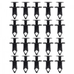 Rattakaare kaitseraua klambri tiivavoodri vaibapaneeli kinnitusneet Land Rover Discovery 1989 - 2016 Freelander L314 1998 - 2006 jaoks 20pcs
