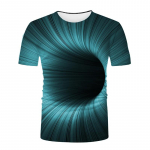 Uus suvine meeste moe T-s&auml;rk Personality Blue Flame Printed Meeste T-s&auml;rk Top XS