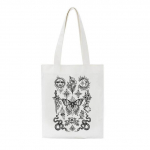 P&auml;ikesem&uuml;&uuml;di print vabaaja naistekott Ins multikas l&otilde;bus Harajuku naiste &otilde;lakotid suure mahutavusega uus vintage poekott 24*26cm