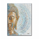 Kuldsed Buddha l&otilde;uendimaalid Mandala lille&otilde;is Buddha plakatid Prindid Seinakunstipildid elutoa kaunistamiseks Cuadros 21x30 No Frame