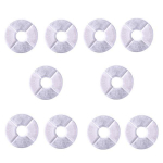 10 tk lilleline &uuml;mmargune lemmiklooma veedosaatori filtrielement Cat veedosaatori filter puuvillane t&uuml;kk circular valge