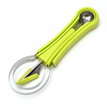 3-&uuml;hes puuviljakaevaja Kahepealine arbuusi lusikas Kantaloubi kaevaja puuviljaseemnete eemaldamiseks nikerdusnuga k&ouml;&ouml;gividinad